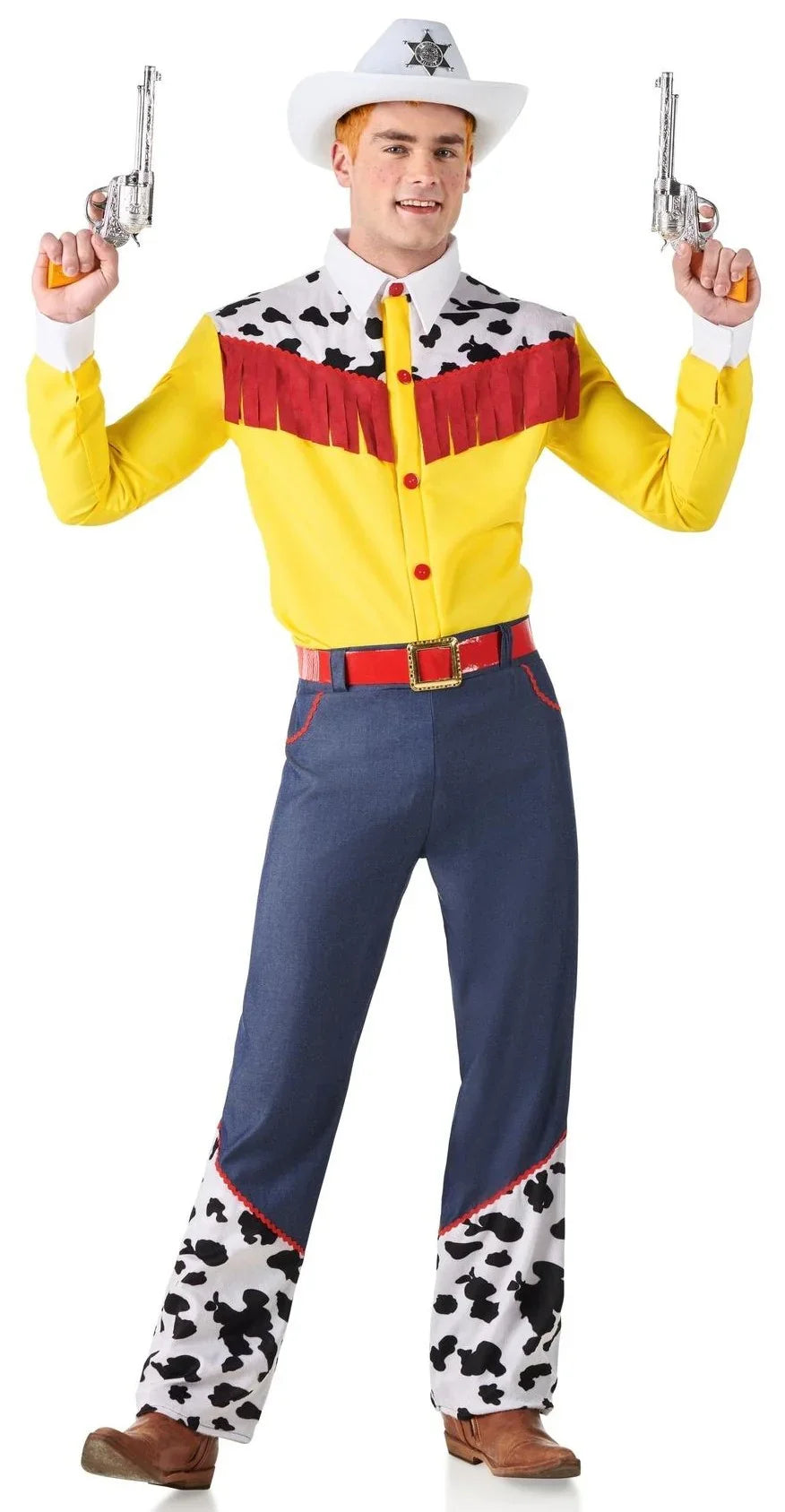 Disfraz de Vaquero Cowboy de Rodeo para Hombre Vaquero Kimokawaii